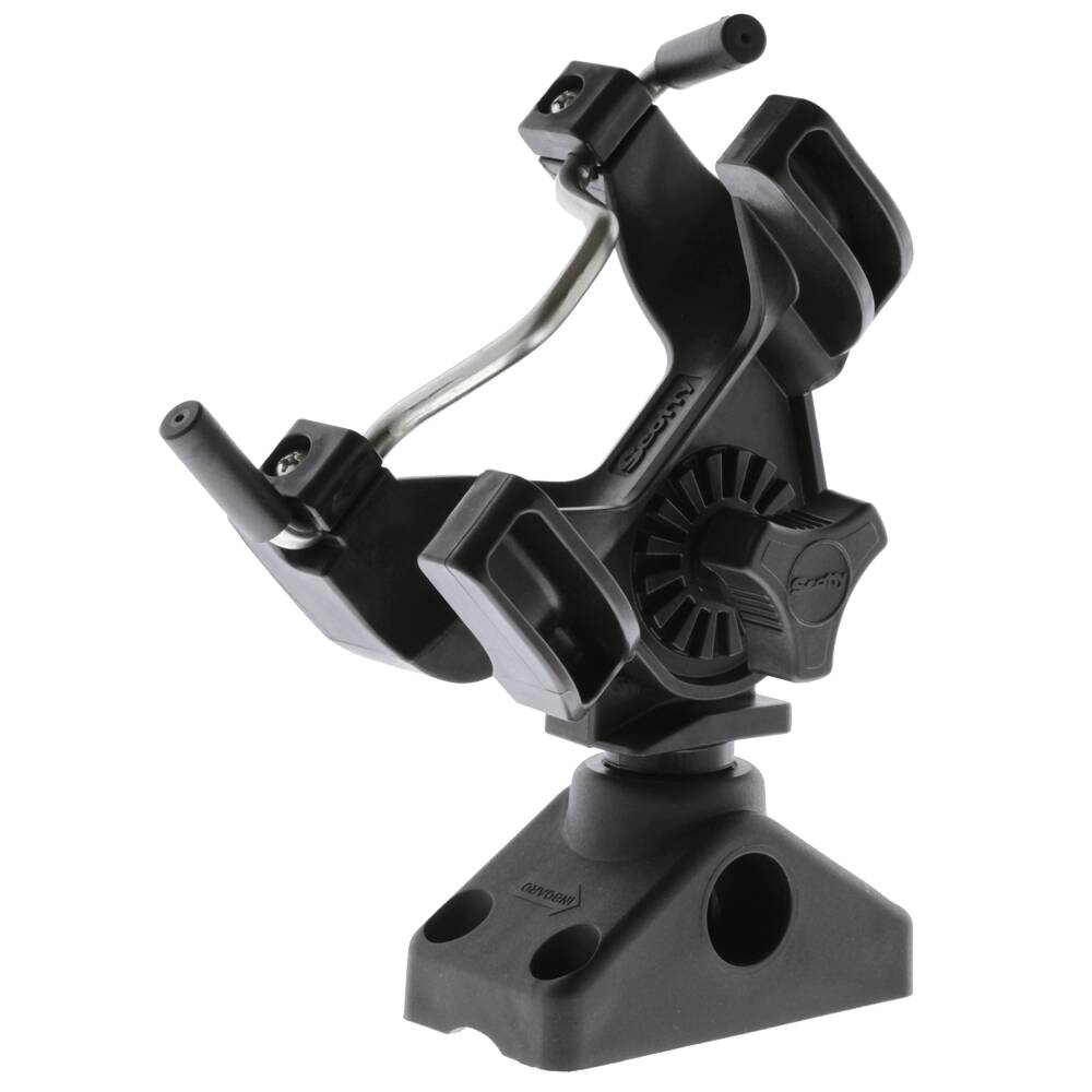 Scotty Black Universal Rod Holder with 241 Side Deck mount • 0290