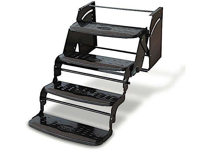 Stromberg Carlson Flexco Steel Steps, 24" W Quad, 8" Rise • SMFP-4400