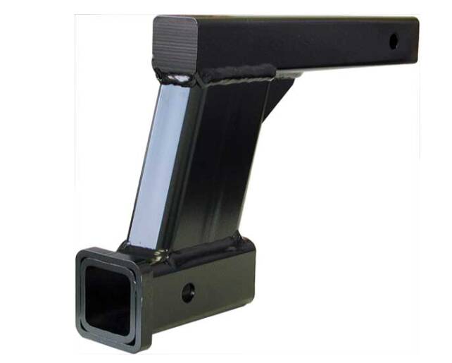 Roadmaster High-Low Hitch Receiver Adapter for 2" Receiver - 2" Rise/Drop, 6,000 lbs. Weight Capacity • 072