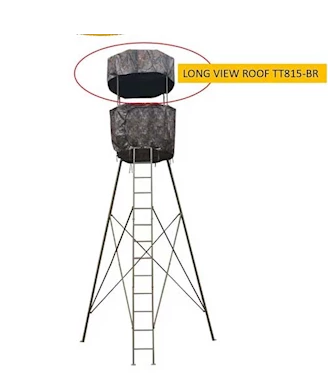 Trophy Treestands Long View / Judge - Roof Kit • TT815-BR