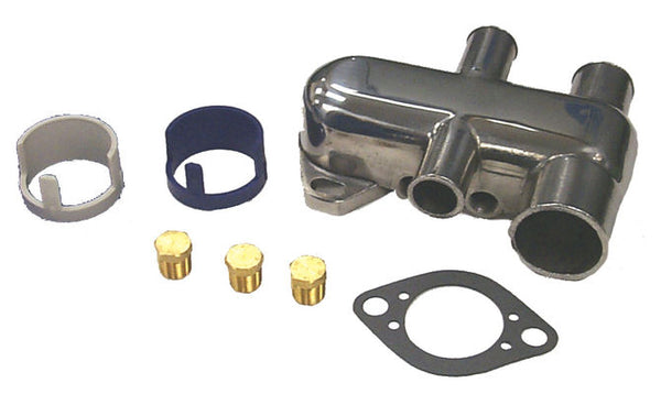 Sierra Thermostat Housing for Mercruiser Stern Drive Engines • 18-1989