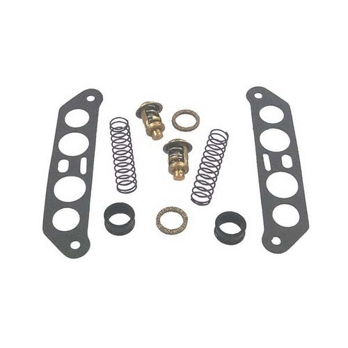 Sierra Thermostat Kit for Johnson and Evinrude V-4 Crossflow Outboard Engines • 18-3673