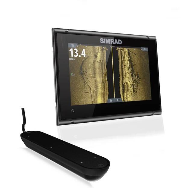 Simrad GO7 XSR 7" Fish Finder/Chartplotter with Active Imagingâ„¢ Transducer, C-Map Discover Charts • 000-14838-002