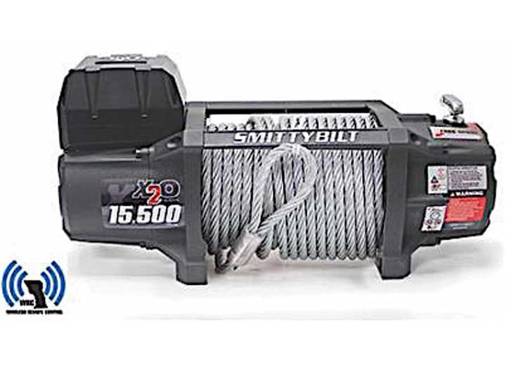 Smittybilt X2O Gen2 15.5K Waterproof Wireless Winch with Steel Cable • 97515
