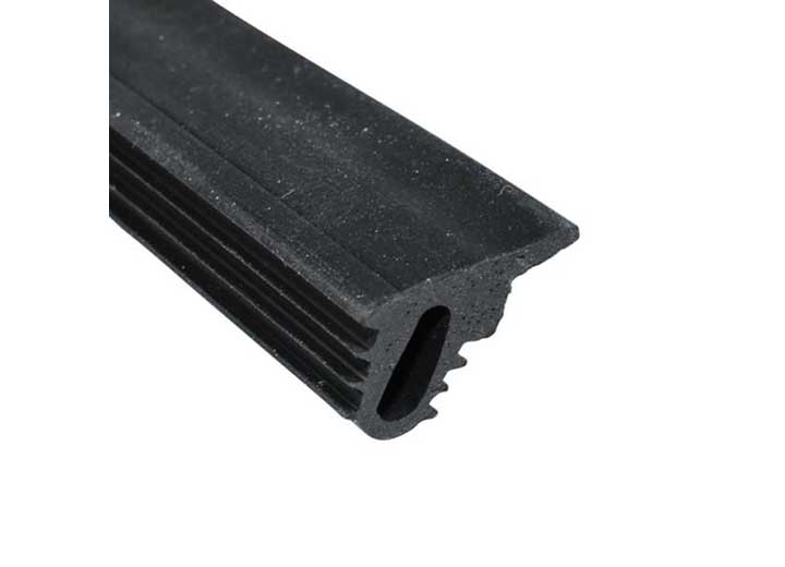 Steele Rubber Products Window Edge Weatherstrip, 19/32" x 1/4", Black, 30 Ft • 99-4458-244