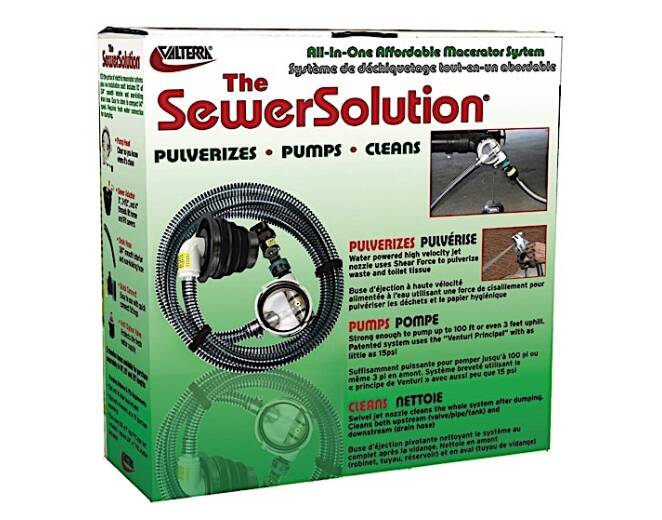Valterra SewerSolution Macerator System • SS01