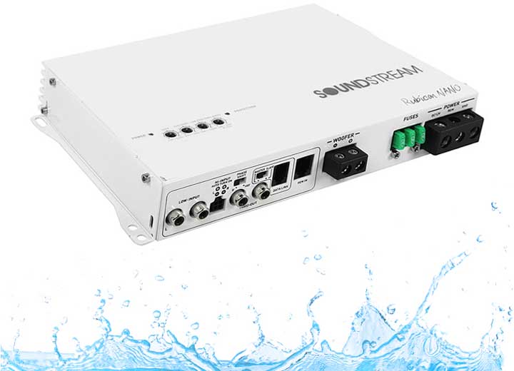 Soundstream Rubicon Nano 2000W Class D Monoblock Marine Amplifier • MR12000D