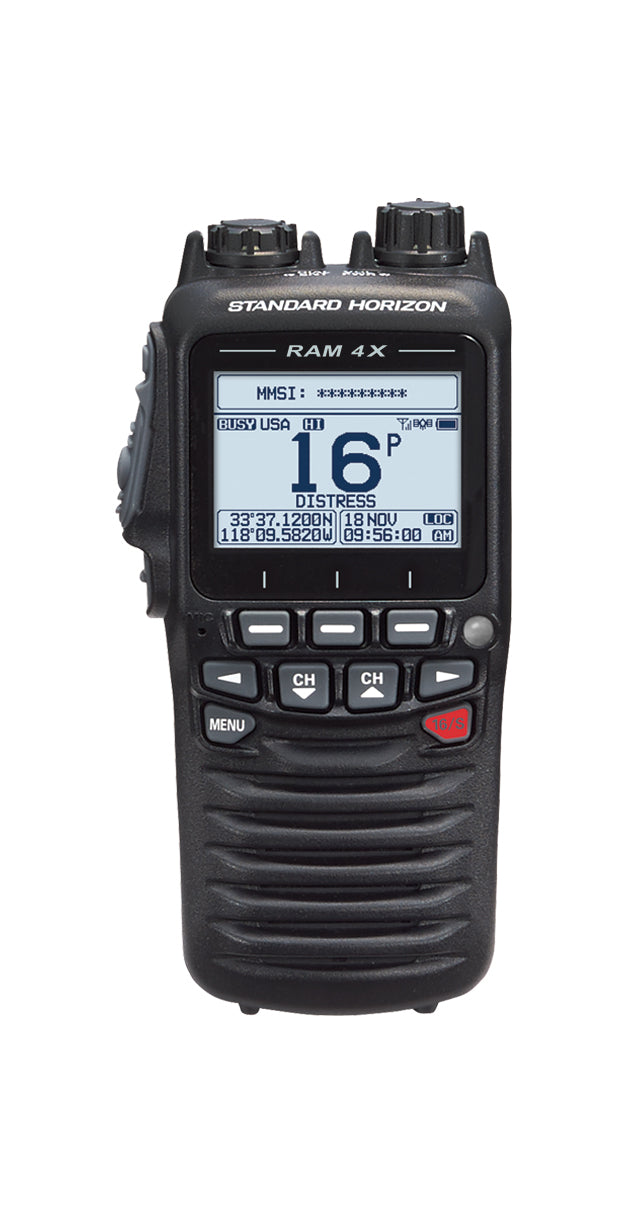 Standard Horizon RAM4X Black Wireless Handset for GX2400 Radios • SSM-72H