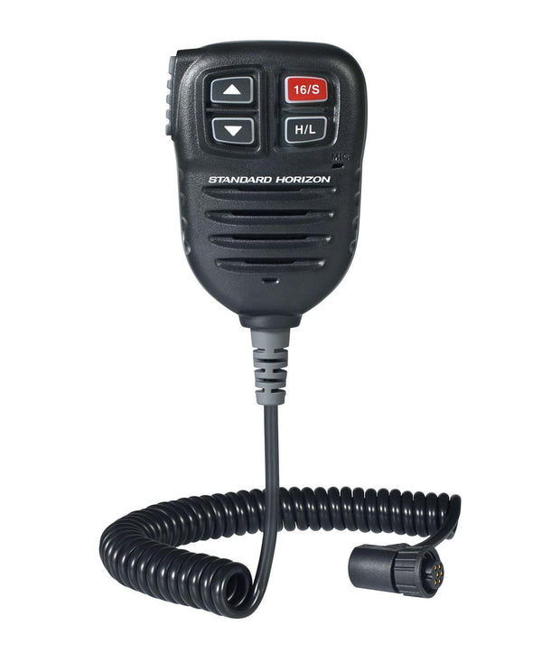 Standard Horizon Black Wired Handset for GX6000 Radios • SSM-76H