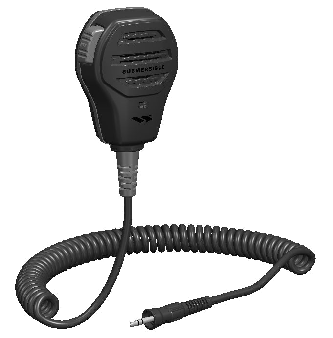 Standard Horizon Black Wired Handset for HX210/HX40/HX380/HX400/HX890 Radios • MH-73A4B
