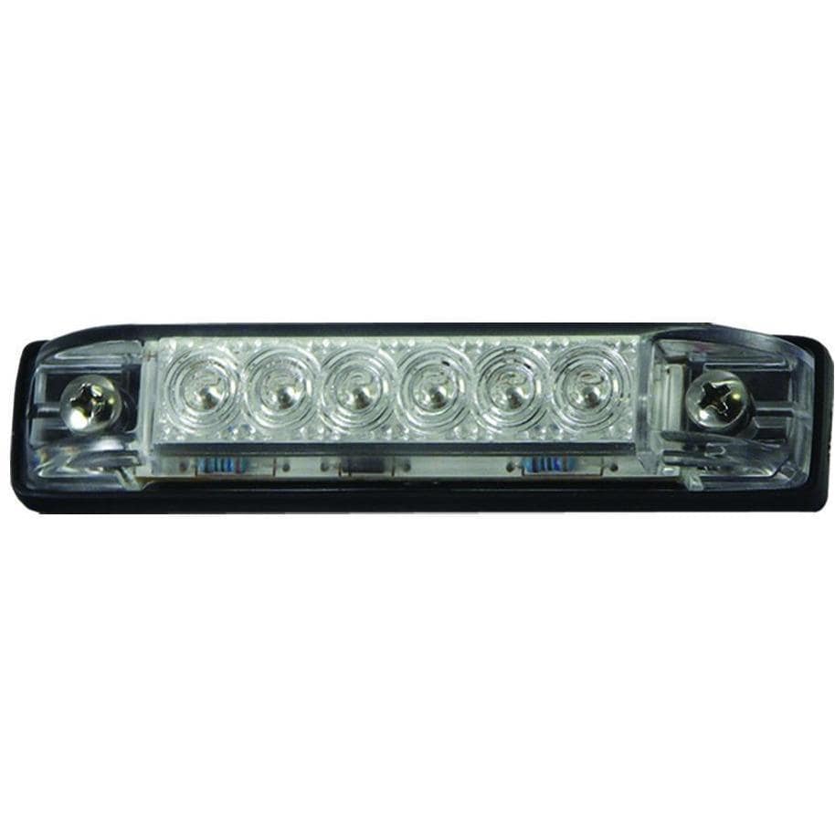 T-H Marine Slim Line 4" White Utility Strip LED Light • LED-51800-DP