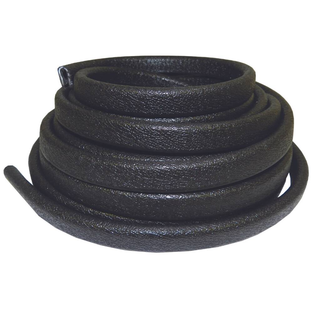 Taco 25' L x 1/4" W x 1/2" H Black Flex Trim • V30-1008B25-1