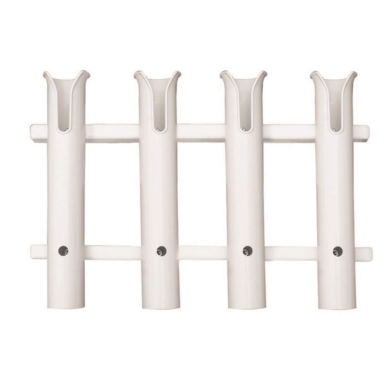 Taco 4-Rod Poly Rod Rack - White • P03-064W