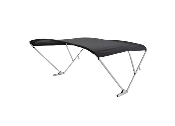 SureShade Power Bimini – Black Canvas / Clear Anodized Frame • 2020000297