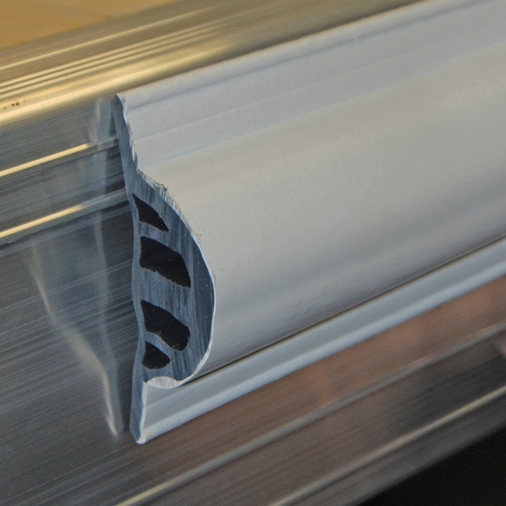 Taylor Made Commercial Grade Vinyl Dock Edging Silver Side Gard 10' Coil • 45969