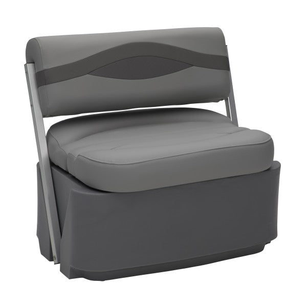 Taylor Made Platinum Series 34.5" L x 25.5" W x 31" H Charcoal Flip-Flop Bench Seat • 803555