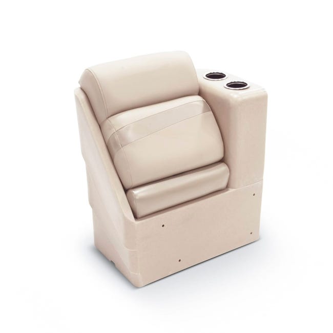 Taylor Made 17" Right Arm Pontoon Chaise - Beige • 433059