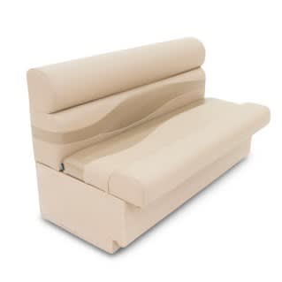 Taylor Made 30" Pontoon Bench Seat with Storage - Beige • 433060