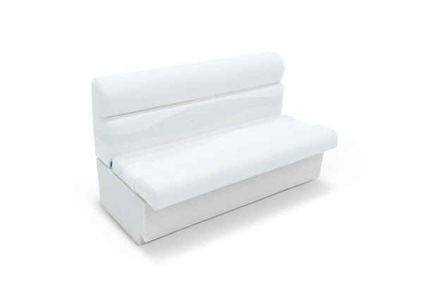Taylor Made 50" Pontoon Bench Seat with Storage - White • 674643