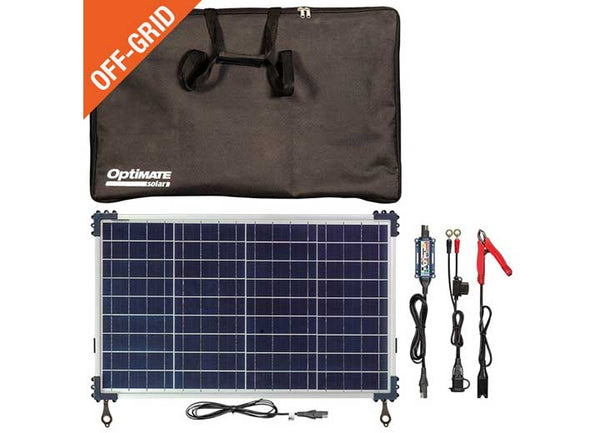 OptiMate Solar Duo 40W Travel Kit • TM-522-D4TK