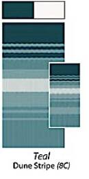 Carefree Replacement RV Awning Fabric Teal For 17' Length Awnings • 80178C00
