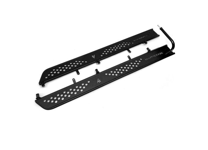 Thumper Fab 2018-Current Polaris Ranger Crew Big Nerf Rail Set, Black • TF010701-BK