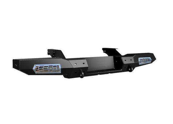 Thumper Fab Can-Am Defender Elite Rear Winch Bumper with Lights, Black • TF040601-BK-L