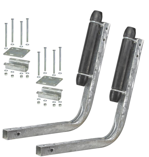 Tie Down Engineering 13" Fixed Angle Roller Trailer Guides, Pair • 86102
