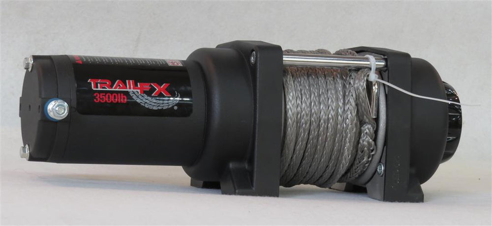 TrailFX 3500 Lb Winch, Synthetic Rope • WS35B