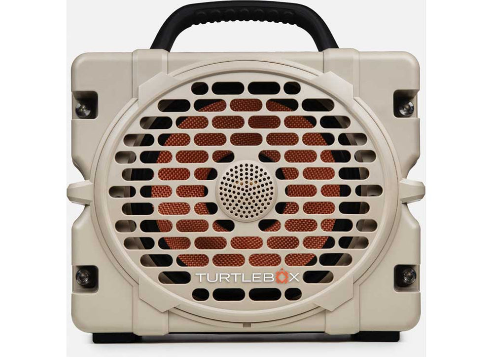 Turtlebox Grande Portable Speaker; Largest, Waterproof And Floats; Tan • TB-GRAN-G1-TAN-1