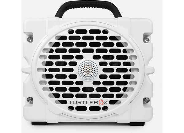Turtlebox Grande Portable Speaker; Largest, Waterproof And Floats; White • TB-GRAN-G1-WHT-1