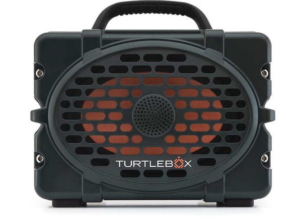 Turtlebox The Original Turtlebox Portable Speaker; Waterproof And Floats; Green • TB-ORIG-G3-OG GRN-BLK-BLK-2