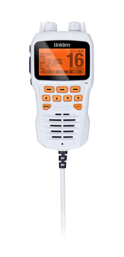 Uniden Remote Microphone for UM725, White • UMRMIC