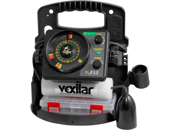 Vexilar Ice Pro FLX12 with 12 Deg Ice Ducer • IPX1212