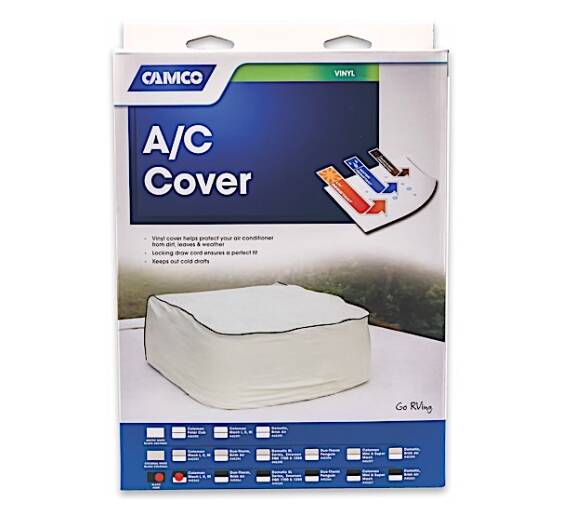 Camco Vinyl Air Conditioner Cover Black • 45262