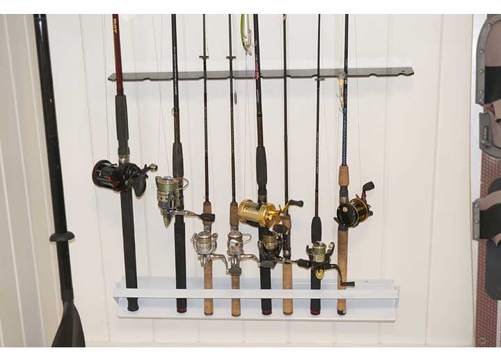 Viking Solutions Wall Mount Rod Holder - 11 Rods • VKS-VFR002