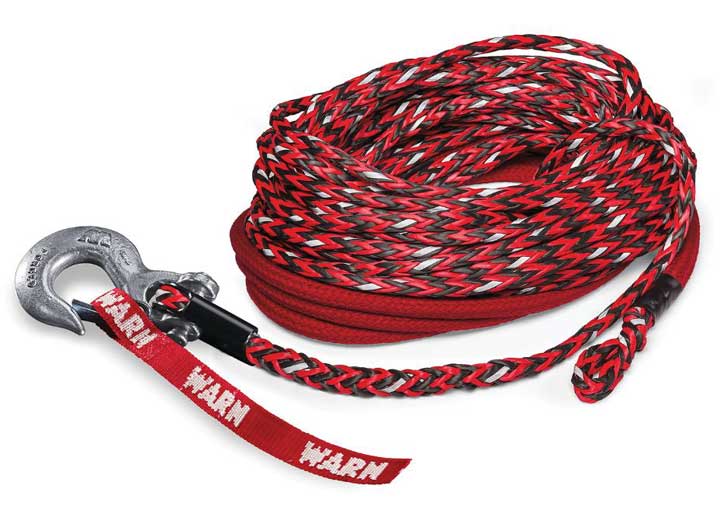 Warn Spydura Nightline 12K Synthetic Rope Assembly (Red) • 102558