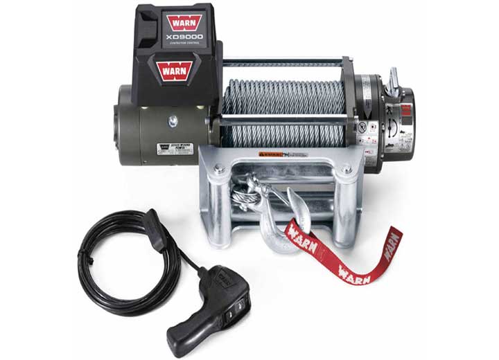 Warn XD9 Winch, 9,000 lb w/ Wire Rope • 28500