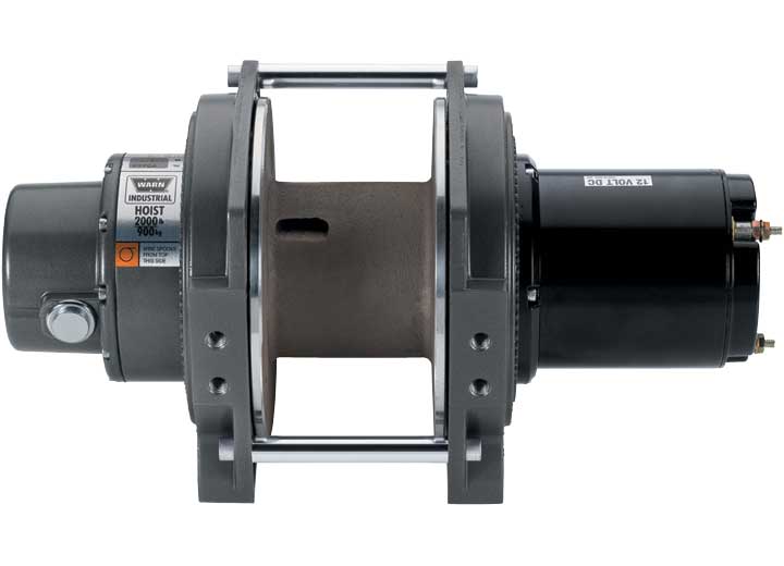 Warn DC2000 12V Electric Hoist, Large Frame • 70469