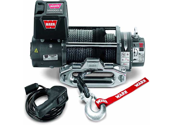 Warn M8000 Series 12 Volt Electric Winch • 87800