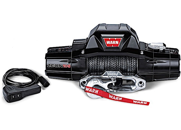 Warn Zeon 10-S 10000lb Recovery Winch with Spydura Synthetic Rope • 89611