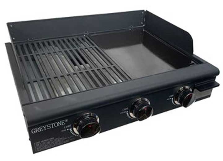 Greystone 25" Side By Side Griddle and Grill Combo, LP Gas • HF2519A-3