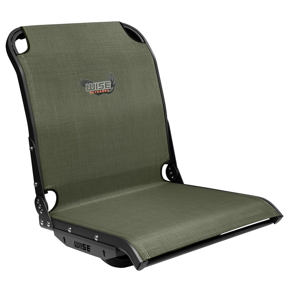 Wise AeroX Cool-Ride Mesh High Back Boat Seat, Green • 3373-713