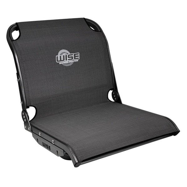 Wise AeroX Cool-Ride Mesh Mid Back Boat Seat, Carbon X • 3374-1800