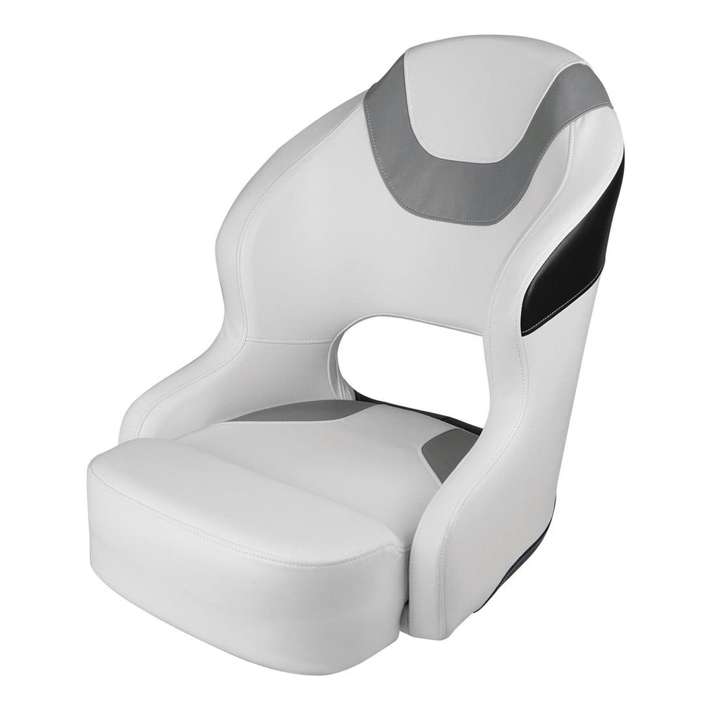 Wise Baja Series Bucket Seat, Brite White • Grey • Black • 3314-1782