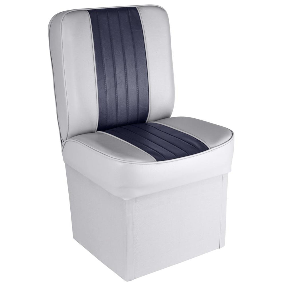 Wise Deluxe Series Jump Seat, Gray/Navy • 8WD1414P-660
