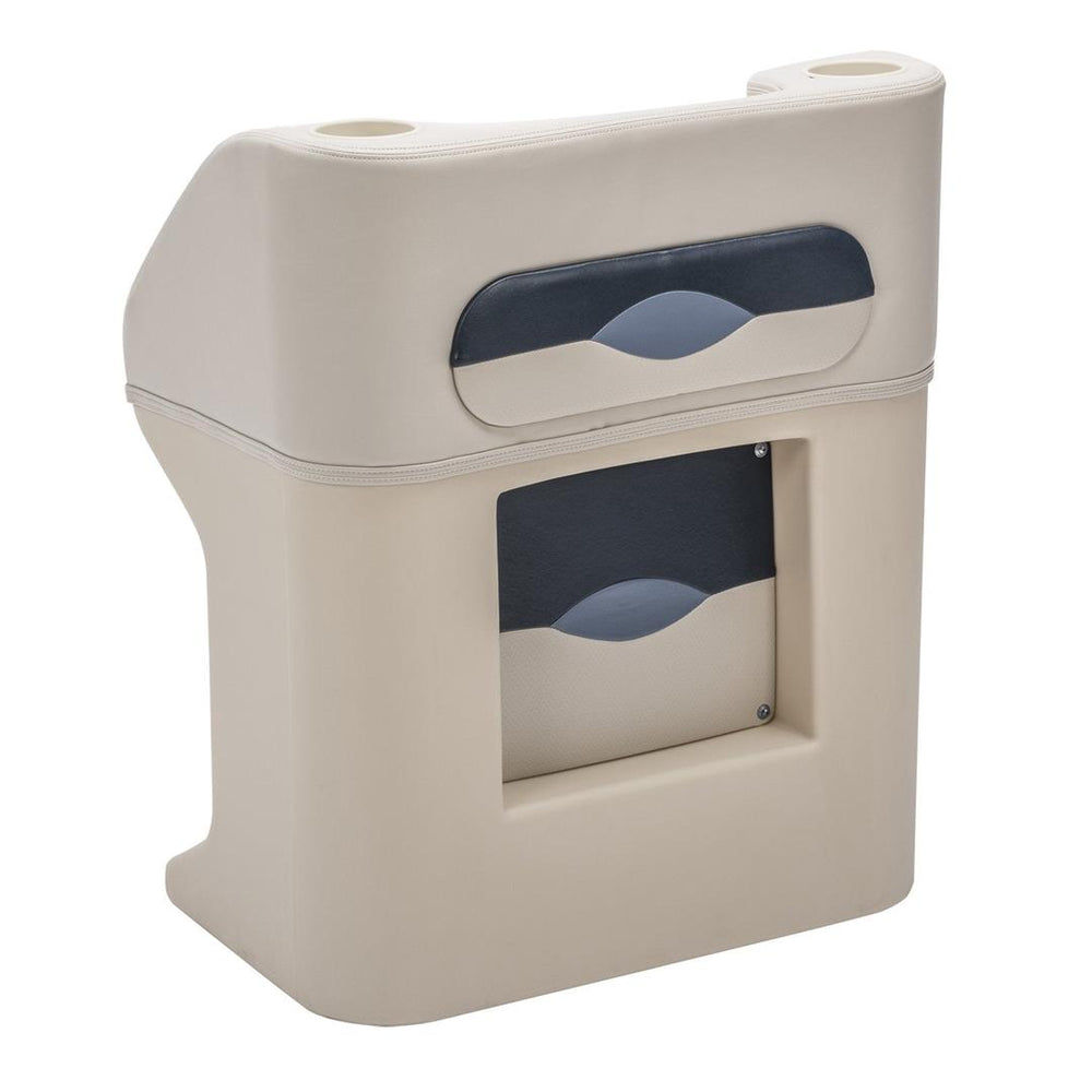 Wise Premier Pontoon Steering Console, Platinum/Spectra Navy/Cobalt • BM1158-986