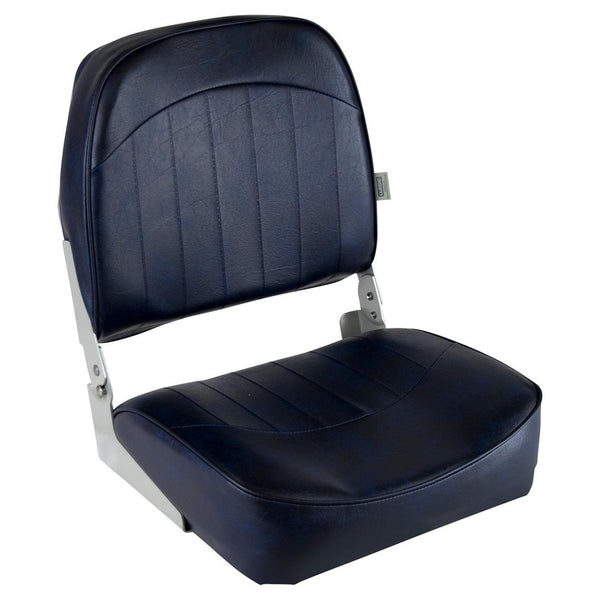 Wise Standard Low Back Fishing Seat, Navy • 8WD734PLS-711