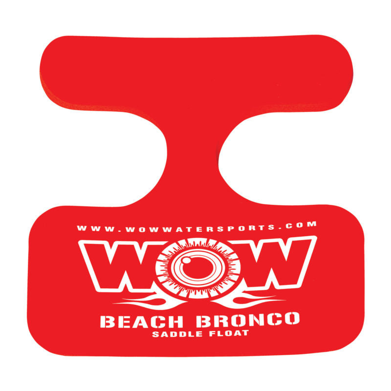 Wow Watersports Beach Bronco Red Float Pool Saddle • 14-2140