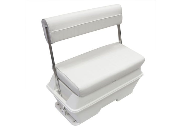 Wise Offshore 70 QT Swingback Cooler Seat, Brite White • 8WD156-784